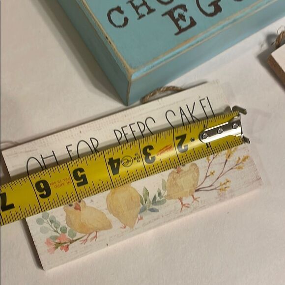 Easter Themed Decorative Signs Set - Picture 5 of 8